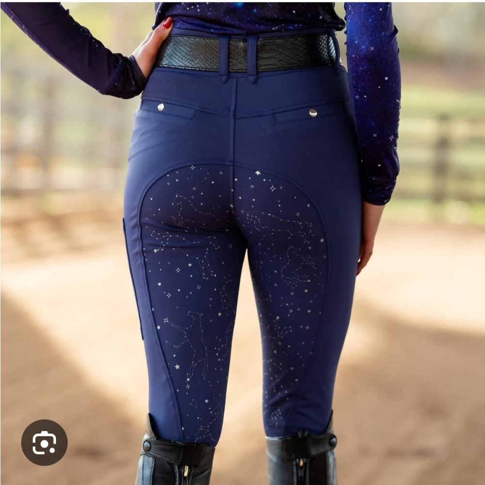 Dapplebay Constellation Compression Full Seat Breeches - Small, Limited Edition!